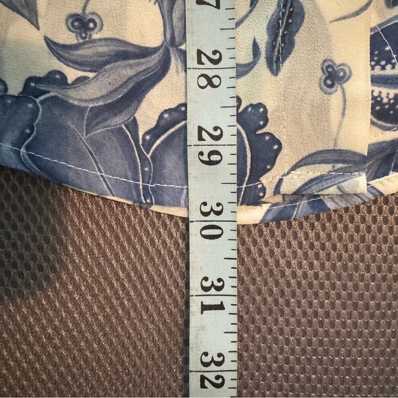 H&M 2 Piece Floral Pant Set Size 10 Blue & White - Picture 13 of 16